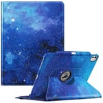 FINTIE Coque pour iPad Pro 13 Pouces 2024 M4 (A2925 / A2926 / A3007) - [Rangement de Stylet] Coque Rotative à 360° Étui Pivotant, Housse Veille/Réveil Automatique, Ciel Étoilé