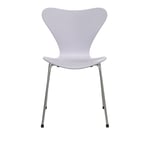 Fritz Hansen - Sjuan 3107 stol stålstativ krom 7:14 AM violet - Arne Jacobsen - Lila - Metall