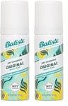 Batiste - Shampooing Sec - Blush/Original - Format Voyage - 50 ml (Lot de 2)