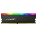 AORUS RGB - DDR4 - kit - 16 Go: 2 x 8 Go - DIMM 288 broches - 3333 MHz / PC4-26600 - CL18 - 1.35 V - mémoire sans tampon - non ECC - gris