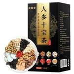 Ginseng Five Treasures Tea Men's Health Kidney Tonic Tea 260g/Box