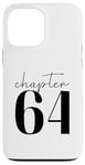 Coque pour iPhone 13 Pro Max Chapitre 64 Anniversaire Célébration Jalon