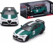 Bburago Alfa Romeo Gtam 87 Grön 1:43 Bburago