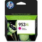 HP 953XL High Yield Magenta Original Ink Cartridge. Colour ink type: Pigment-...