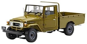 Kyosho Original Toyota Land Cruiser 40 Pickup Car Olive 1/18 Scale From Japan