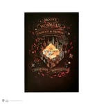 Carnet Souple Harry Potter - Carte Du Maraudeur