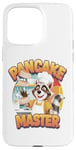 iPhone 15 Pro Max A Cheerful Raccoon Chef Flipping Pancakes In The Air Graphic Case