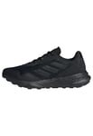 adidas Homme Tracefinder Trail Running Baskets, Core Noir Gris Six, 38 2/3 EU