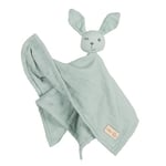 roba Doudou Lapin Bio "Lil Planet" - Certifié OEKO TEX + GOTS - Coton Bio - Compagnon du Bébé - Vert Givré