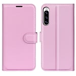 Sony Xperia 10 V teksturert Etui - lys rosa