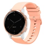 Garmin Vivoactive 4S Urrem i silikone, 18mm - Pink