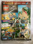 LEGO Jurassique World Magazine Special N.1 Baby Raptor Bleu Ocean Editeur
