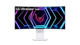 LG Ultragear™ 39GS95QE-W.AEU Ecran PC Gaming 39" - Dalle OLED résolution QHD (3440x1440), 0.03 ms GtG 240Hz, DisplayHDR™ TrueBlack 400, DCI-P3 98.5% (CIE1976), AMD FreeSync Premium Pro, NVIDIA G-Sync