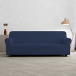 Italian Bed Linen “ Pretty” Sofa Cover, Dark Blue, 3 Places