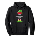 The Mechanic Elf Christmas Funny Repair Fixer Builder Elf Pullover Hoodie