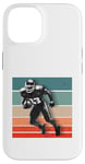 Coque pour iPhone 14 Athlète de football action force agilité sport jeux de