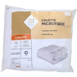 Couette Chaude Microfibre 240x260 Cm Tex Home - La Couette