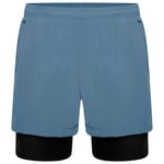 Dare 2B Mens Recreate II 2 in 1 Shorts (Stellar Blue) - Size X-Small