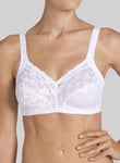 Triumph TRIUMPH White Delicate Doreen Bra 48DD 48Dd female