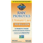 Garden of Life Raw Probiotics 100 Billion Ultimate Care Shelf-Stable 30 Capsules