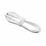 Fast flydende silikonekabel USB-C/Lightning-kabel 60W - 2 meter hvid