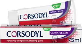 Corsodyl Ultra Clean Toothpaste for Gum Care, 75ml 75 ml (Pack of 1)