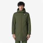 K-Way Thomas Warm Ottoman - Parka homme Green Cypress L