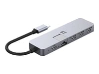 Xtrememac Hub Usb-C Max Pro - 5 Porter (3* Usb-C,, Usb Type-C, Usb Type-C, 40000 Mbit/S, Usb