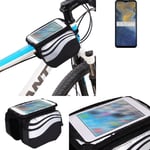 Pour ZTE Blade A71 Sac cadre Pochette Housse Etui Support Cycle Vélo bagagerie 