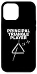 Coque pour iPhone 12 Pro Max Premier joueur de triangle, percussionniste, orchestre drôle