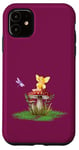 iPhone 11 Mythical creature. dragonfly and dream Land fun for kids, Case