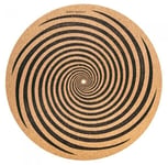 Audio Anatomy LP Vinyl-slipmat Cork Spiral design