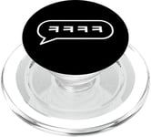 Drôle Hangul Coréen Rire Personnages dans Chat Bubble PopSockets PopGrip pour MagSafe