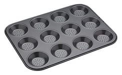 MasterClass KCMCCB29 Crusty Bake Perforated Mince Pie Baking Tray with PFOA Free