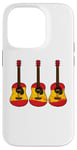 iPhone 14 Pro Acoustic Guitar Spanish Flag Guitarist Musician Spain Case