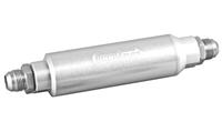 Summit Racing SUM-230121C bränslefilter AN12, 100 micron, silver