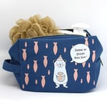 Trousse de Toilette Enfant Ours - Rangement Produits Hygiène, Brosse à Dent - Fermeture Éclair Facile - Trousse Enfant, Ado Indispensable - Format Voyage, École - French Tendance