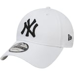 New Era 9FORTY New York NY Yankees MLB Essential Adjustable Baseball Cap - White