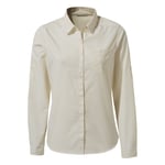 Craghoppers Womens/Ladies Kiwi II Shirt (Pearl White) - Multicolour - Size 22 UK