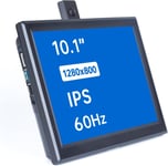 10 Pouces Raspberry Pi 4 écran IPS LCD HDMI 1280 x 800 Screen Monitor for Raspberry Pi 4 Xbox Windows 7/8/10