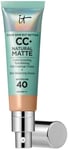 IT Cosmetics CC+ Natural Matte Base de Maquillaje en Crema SPF40 #Neut Medium 32 ml