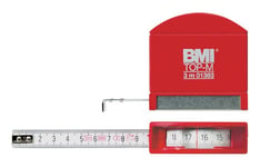 BMI - Mètre a ruban de poche avec hublot, 2mx13mm