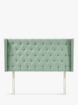 John Lewis Harlow Strutted Upholstered Headboard, Super King Size