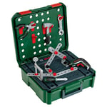 Theo Klein 8396 Coffret d'établi Bosch + IXOLINO II I pour Les Jeux de Construction I Outils et Accessoires Inclus I Jouet pour Enfants à partir de 3 Ans