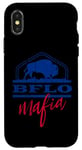 Coque pour iPhone X/XS Célébrez la fierté 716 avec le motif Bison Buffalo BFLO