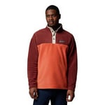 Columbia Men's Steens Mountain Half Snap 2, Fleece Pull Over, Tuscan/Spice, S