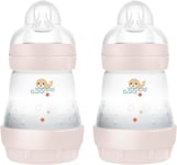 MAM Easy Start Self Sterilising Anti-Colic Baby Bottle 2 Pack 2 x160 ml with MAM