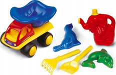 Dump Truck With Watering Can And Molds