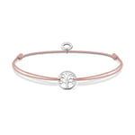 Thomas Sabo Little Secret Tree of Love LS125-401-19-L20V Women's Bracelet 925 Sterling Silver, 20cm, Sterling Silver Nylon, No Gemstone