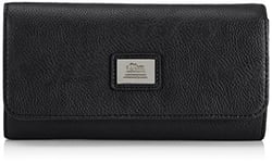 s.Oliver (Bags) 39.409.93.8762, Portefeuille Femme - Noir (Schwarz), 19x10x1 cm (B x H x T)